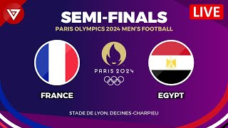 🔴FRANCE vs EGYPT  SEMIFINALS MENS FOOTBALL PARIS OLYMPICS 2024 Preview amp Predictions [upl. by Ahsemaj997]