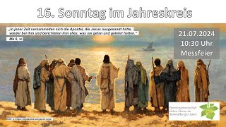 Gottesdienst 21072024 Stadtpfarrkirche Hammelburg [upl. by Eenwat]