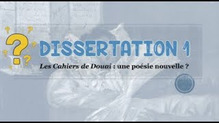 🎓DISSERTATION RIMBAUD  Une poésie nouvelle [upl. by Demaria479]