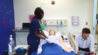 Nursing Simulation Scenario Physical Assessment [upl. by Zwick193]