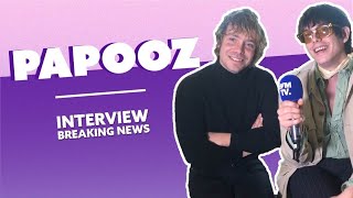 Papooz  lInterview Breaking News [upl. by Eirelam]