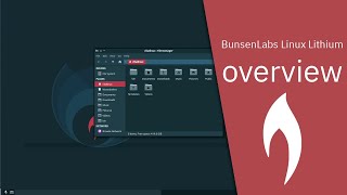 BunsenLabs Linux Lithium overview  Crunchbang Reborn [upl. by Cima423]