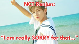 NCT Dreams Renjun personally responds to criticism about weight amp changed appearance [upl. by Webb20]