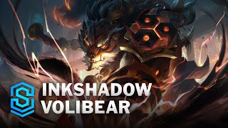 Inkshadow Volibear Skin Spotlight  League of Legends [upl. by Ielerol]