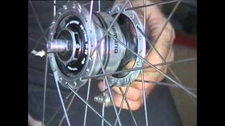 Reparatur Nabendynamo Shimano DH3N80 05 Montage [upl. by Aneras199]