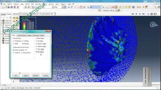 simulation effect the water of a Impeller by using SPH method in Abaqus [upl. by Eeliram]