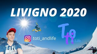 LIVIGNO 2020 Snowpark LIVIGNO Funpark LIVIGNO LIVIGNO na snowboardu LIVIGNO on the snowboard 4K [upl. by Nairred]