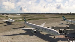 VATSIM  Singapore to Hong Kong  PMDG 777 [upl. by Jemina]