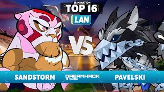 Sandstorm vs Pavelski  Elimination Top 16  Dreamhack Valencia 2023  LAN 1v1 [upl. by Kcir]