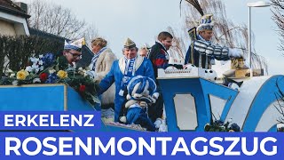 ERKELENZ  Karneval  Rosenmontagszug 2018 [upl. by Kegan679]