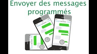 Comment programmer lenvois des messages sms facilement sans application sur son téléphone [upl. by Ame518]