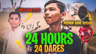 My Friend Doing 24 Dares In 24 Hours [upl. by Nojram326]