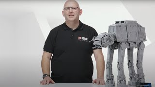 LEGO Star Wars UCS ATAT Building Tips amp Tricks  75313 [upl. by Aivek]