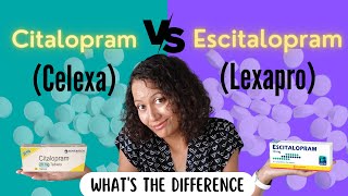 Citalopram vs Escitalopram [upl. by Carlson517]