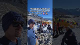 Trekking Nepals 92mile Manaslu Circuit in 7 days [upl. by Solana]