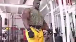 ronnie coleman training shoulders best ever [upl. by Chadwick]