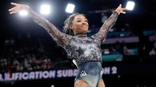 Simone Biles rips into former teammate after bagging gold at Olympics 2024 [upl. by Trudi]