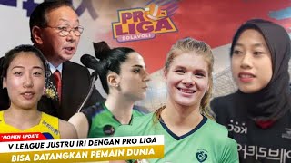 Transfer Pro Liga Lebih Besar Dari V League Media Korea Heran Klub Indonesia Datangkan Pemain Dunia [upl. by Jabon]