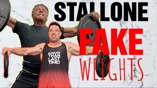 I TRIED the Stallone Challenge  STRONGER Than Stallone  Fake Plates [upl. by Buff]