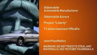 Oldsmobile Aurora  quotLibertyquot TVC 60s 1996 [upl. by Grenier]