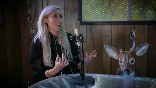 Lingua Ignota interview at Basilica Soundscape 2019 [upl. by Ninon]