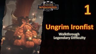 1 Ungrim Ironfist  WAR vs Greenskins The Red Eye  Legendary  No Commentary [upl. by Nehtanoj888]