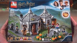 Pure build LEGO Harry Potter Hagrids Hut Buckbeaks Rescue 75947 in real time ASMR [upl. by Lemra]