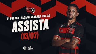 Taça Guanabara Sub20  Flamengo x Botafogo  AO VIVO  1307 [upl. by Gaddi]