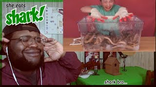 The REAL Sea Monster of Youtube  SSOYOUNG Mukbang ASMR Reaction [upl. by Sinnelg]