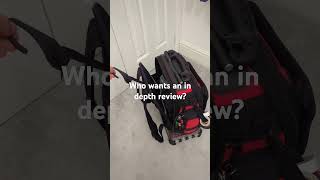 New Milwaukee Packout Structured Backpack milwaukeetool [upl. by Haneeja]