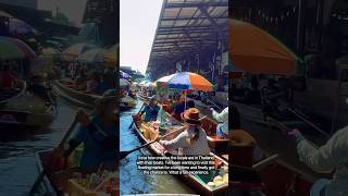 Damnoen Saduak Floating Market  Thailand 🇹🇭 [upl. by Arual]