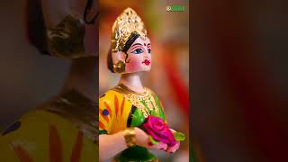 Thanjavur Dancing Doll  Paper Mache Thalaiyatti Bommai  Navratri Golu Bomma  GIRI USA [upl. by Bihas]