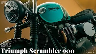 2025 Triumph Scrambler 900  The Perfect Blend of Retro amp Technology Modern [upl. by Martina210]