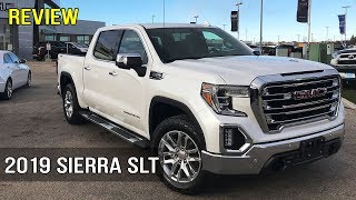 Review 2019 GMC Sierra 1500 SLT 53L Crew Cab [upl. by Osi289]