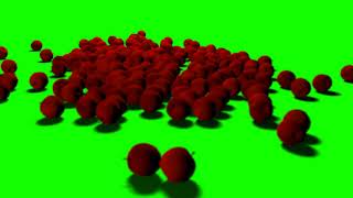 FREE HD Green Screen  FALLING APPLES [upl. by Yvad]