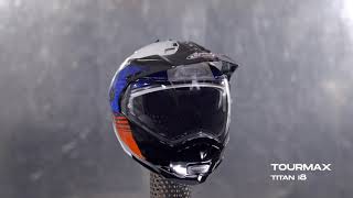 CABERG TOURMAX Titan I8  HELMET VIEW 360° [upl. by Markland]