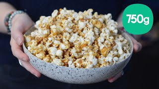 Recette du popcorn au caramel  750g [upl. by Clercq628]