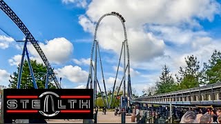 Stealth Rollback Thorpe Park 23032024 [upl. by Nahtaneoj]