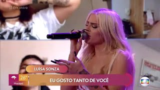 Luísa Sonza Canta Melhor Sozinha Ao Vivo no Encontro Com Fátima Bernardes [upl. by Veda]