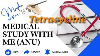 Tetracycline part22pharmacology broad spectrum antibiotics [upl. by Nakre435]