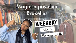 Magasin vêtements pas cher Bruxelles [upl. by Airdua]