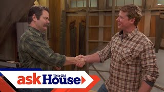 Nick Offerman’s Woodworking Advice  Ask This Old House [upl. by Ettenhoj]