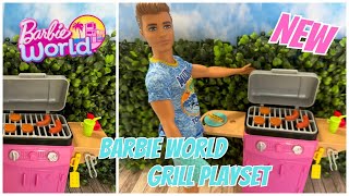 NEW Barbie World💖 Playset Brand New Furniture Packs First Look 👀 Latest Barbie Playset In Stores [upl. by Sallie]