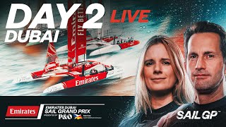 2023 Emirates Dubai SailGP presented by PampO Marinas  Day 2 [upl. by Linda571]