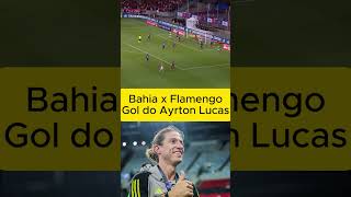 Confira o lance do gol de Ayrton Lucas flamengorj flamengo [upl. by Sirroned]