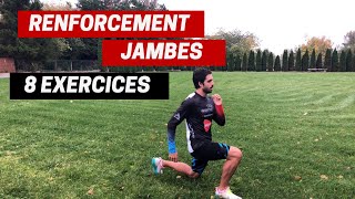 8 EXERCICES POUR GAGNER EN PUISSANCE DANS LES JAMBES RENFORCEMENT MUSCULAIRE [upl. by Sharon]