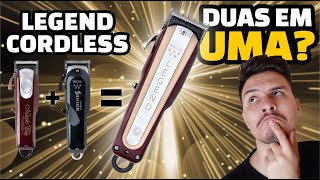 Tudo sobre a Wahl Legend Cordless 💥 [upl. by Eckblad]