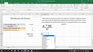 Distribucion de Poisson y su graficación [upl. by Rawlinson111]