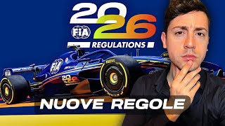 Ecco il Nuovo Regolamento F1 2026 [upl. by Garald94]