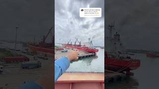 Bulk carrier ship 🚢 kaise cargo load discharge karte h 🤔 travel ship [upl. by Dragde]